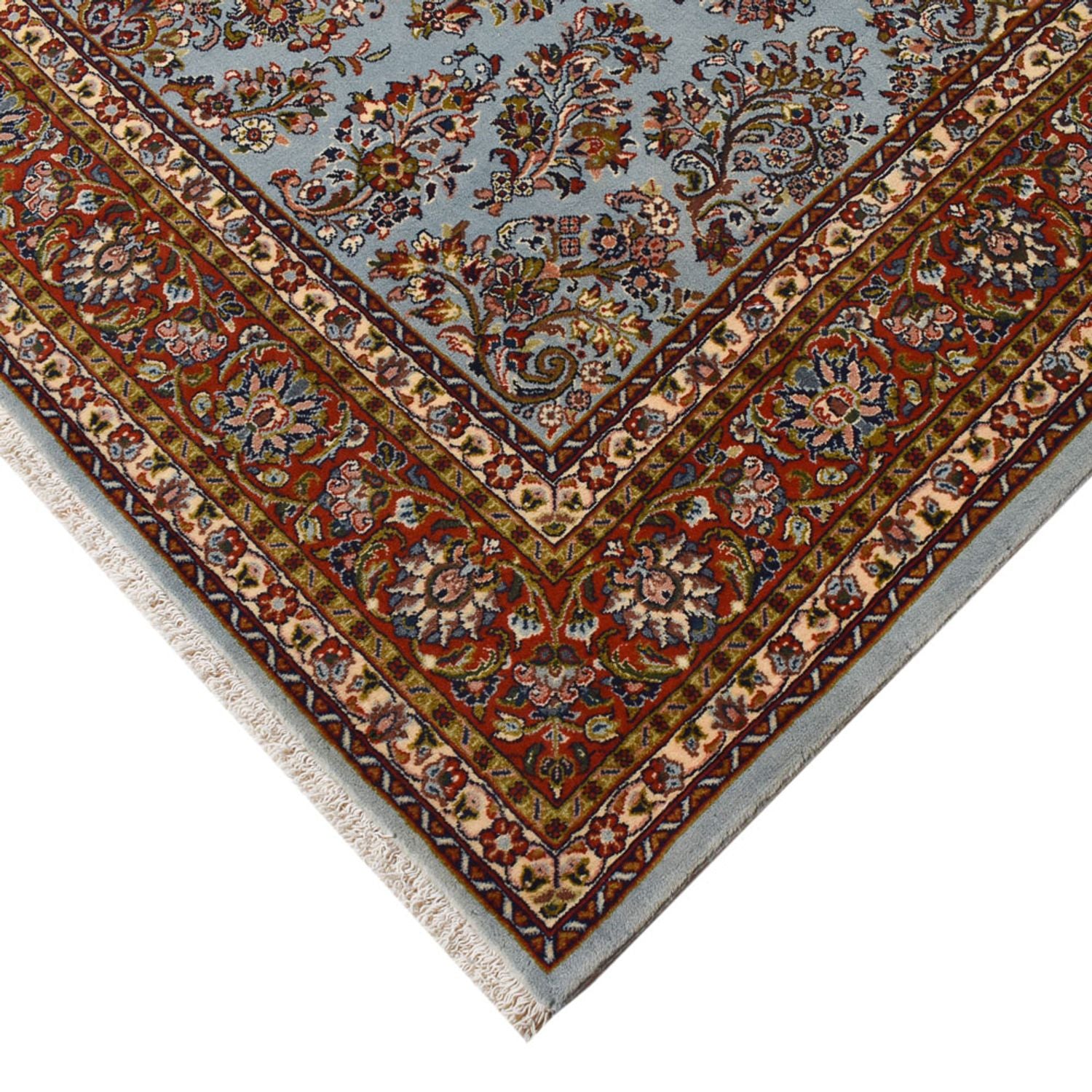 Alfombra persa - Clásica - 300 x 205 cm - azul claro