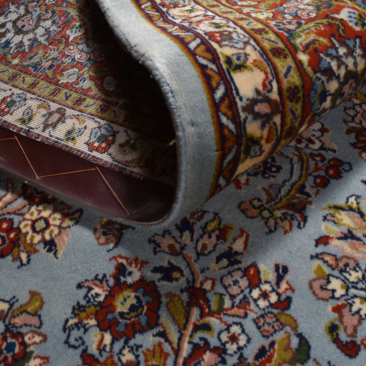 Alfombra persa - Clásica - 300 x 205 cm - azul claro