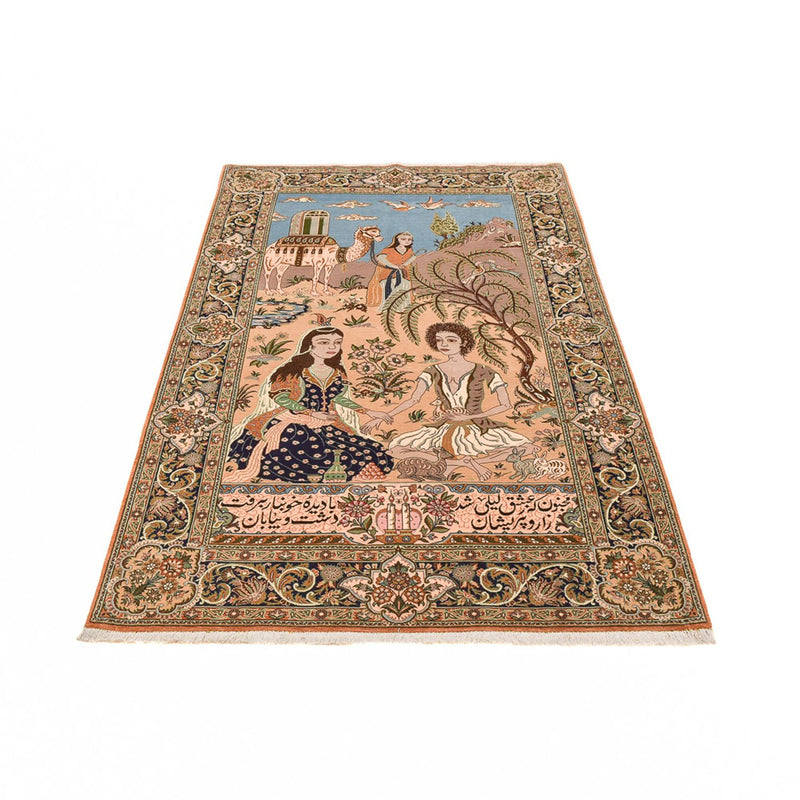 Alfombra Persa - Ghom - Royal - 220 x 138 cm - multicolor