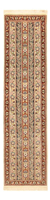 Alfombra de pasillo Alfombra Persa - Ghom - Royal - 198 x 52 cm - beige
