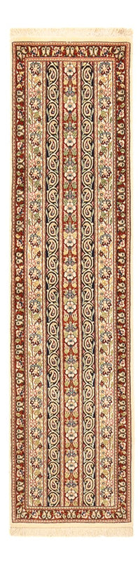Alfombra de pasillo Alfombra Persa - Ghom - Royal - 198 x 52 cm - beige