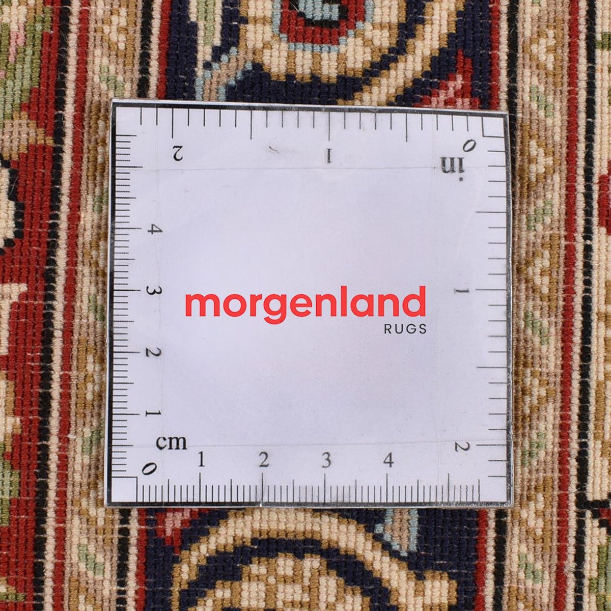 Alfombra de pasillo Alfombra Persa - Ghom - Royal - 198 x 52 cm - beige