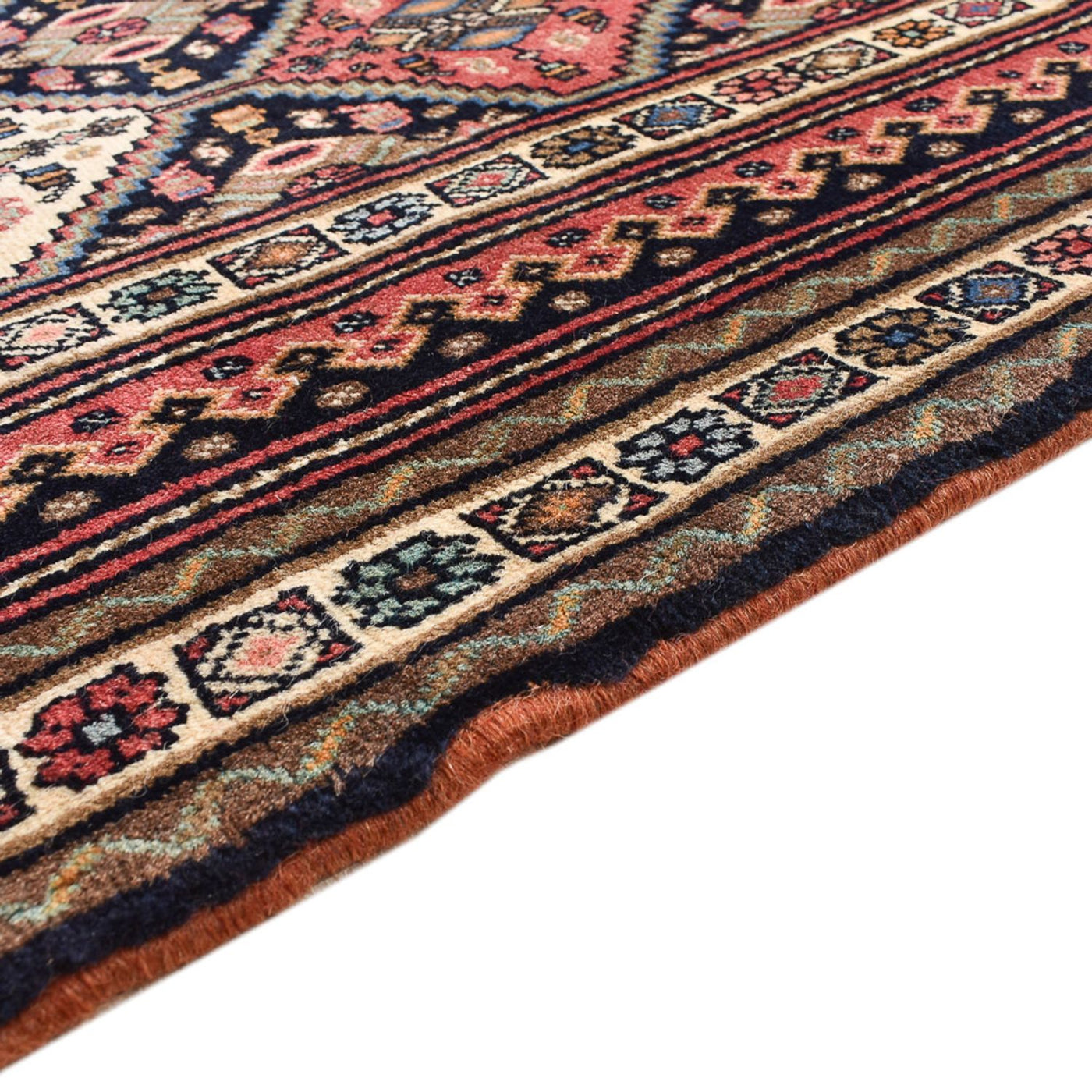 Afshar Sirjan Alfombra 253x185cm - Alfombra persa