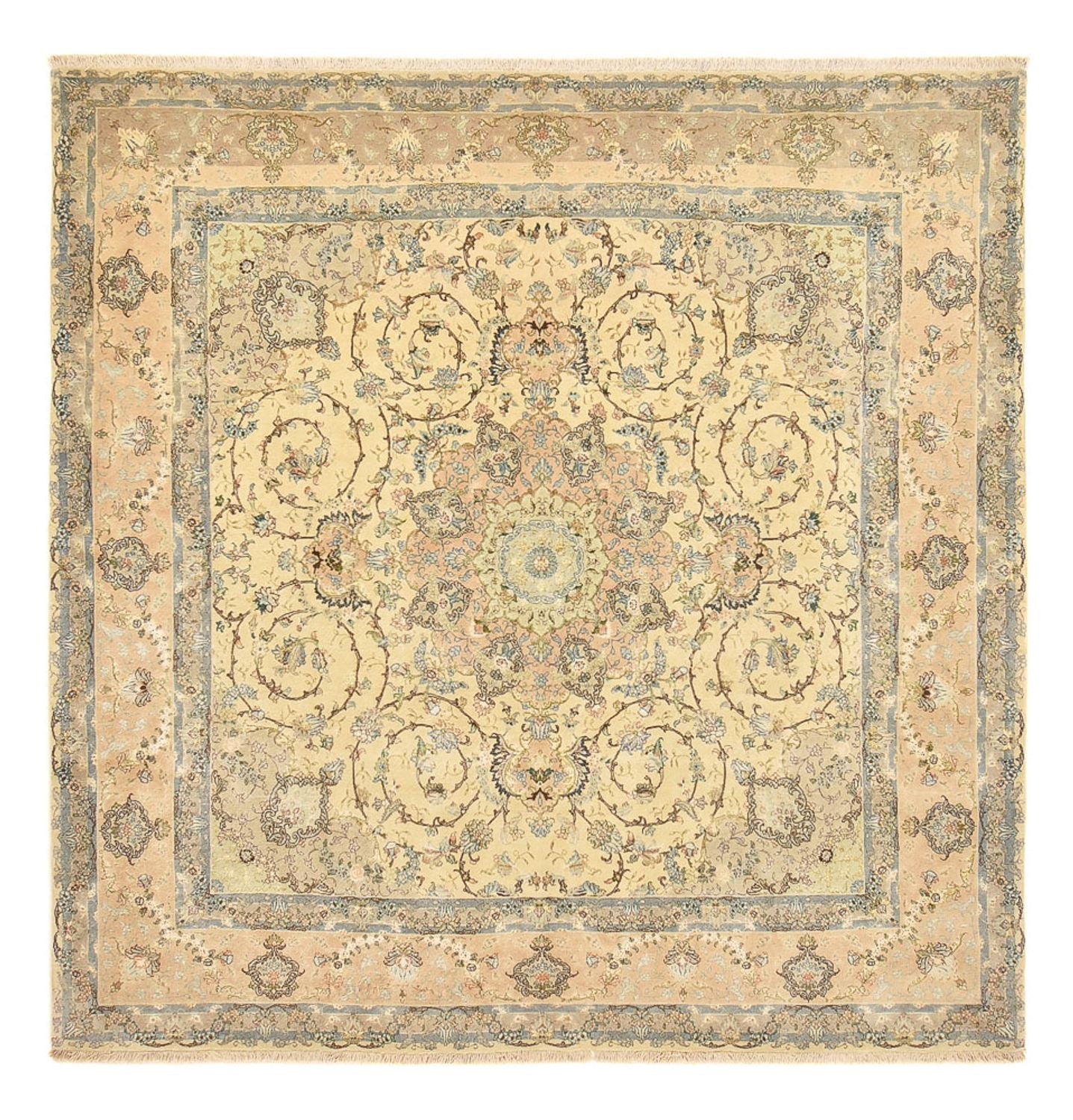 Alfombra Persa - Tabriz - Real - 267 x 251 cm - arena