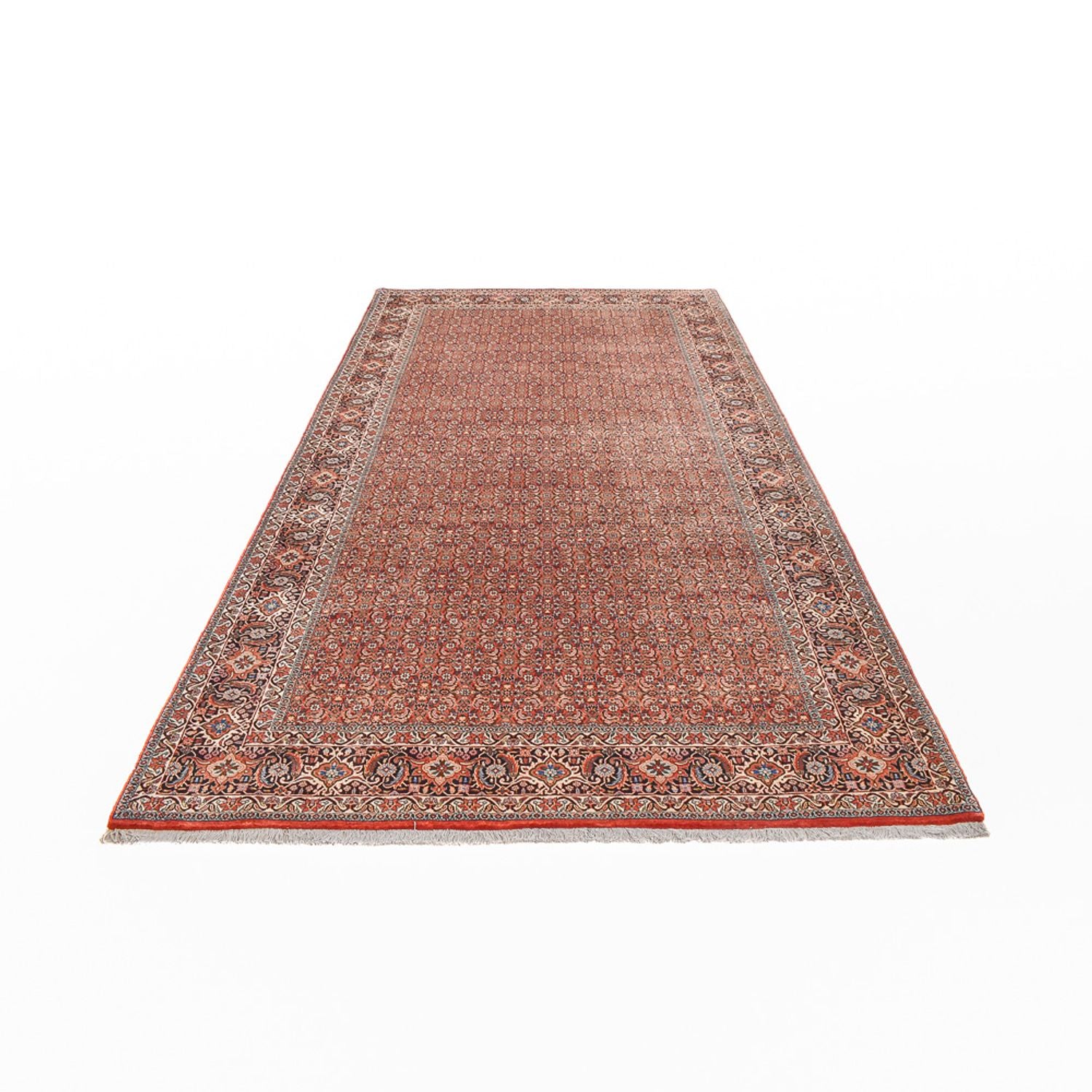 Alfombra persa - Bidjar forma especial  - 398 x 205 cm - óxido