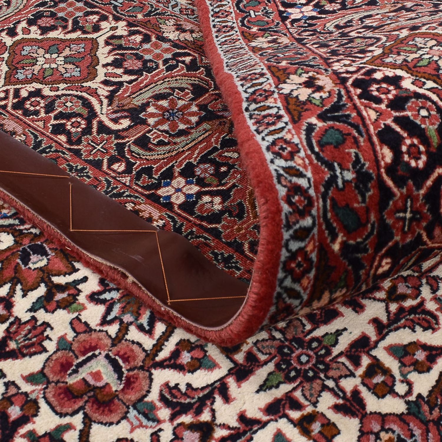 Alfombra persa - Bidjar - 345 x 254 cm - óxido