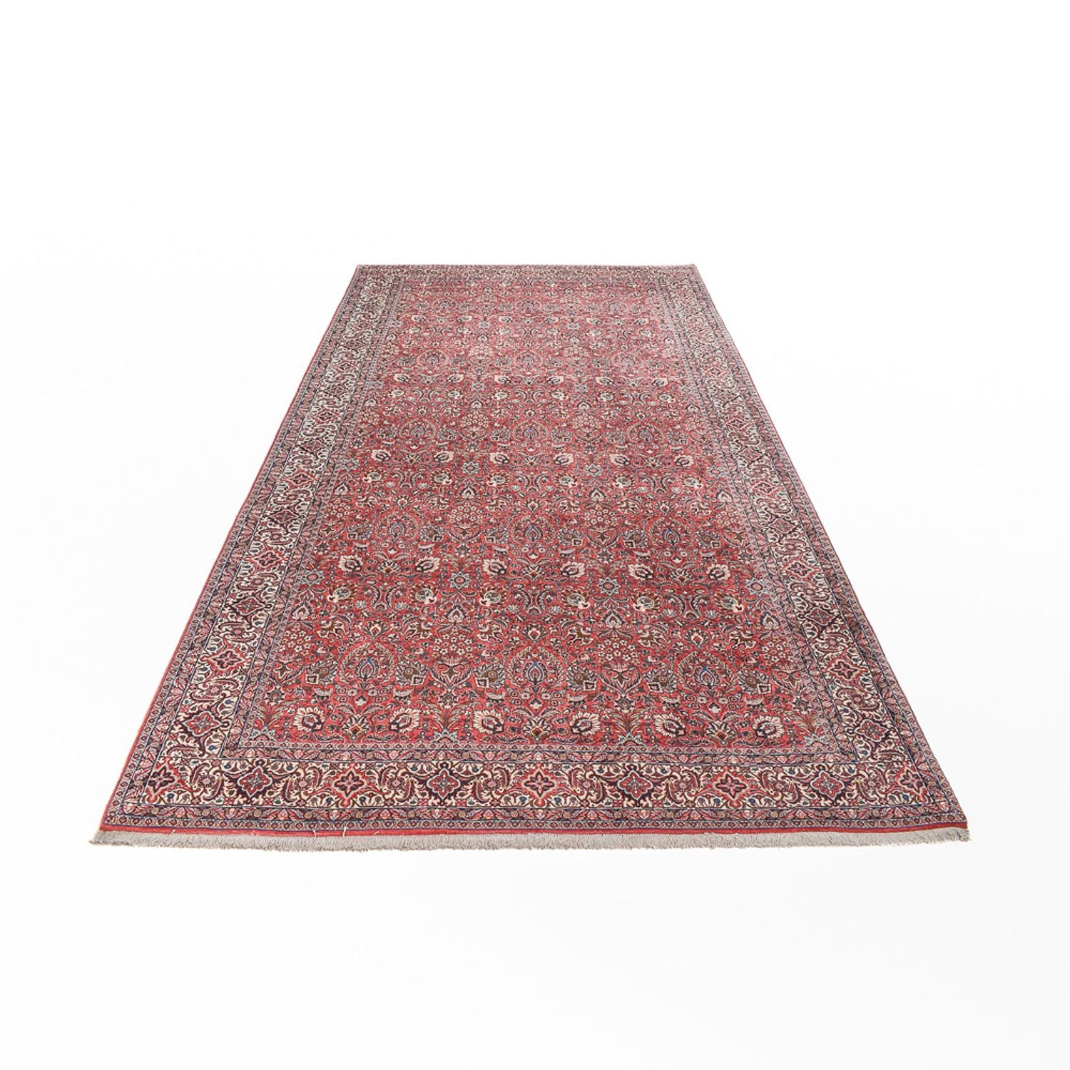 Alfombra persa - Bidjar forma especial  - 394 x 203 cm - óxido