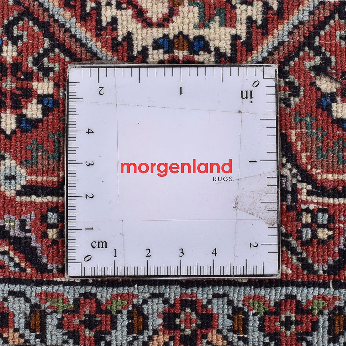 Alfombra de pasillo Alfombra persa - Bidjar - 397 x 80 cm - terracota