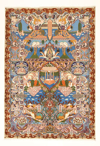 Alfombra persa - Clásica - 294 x 201 cm - multicolor