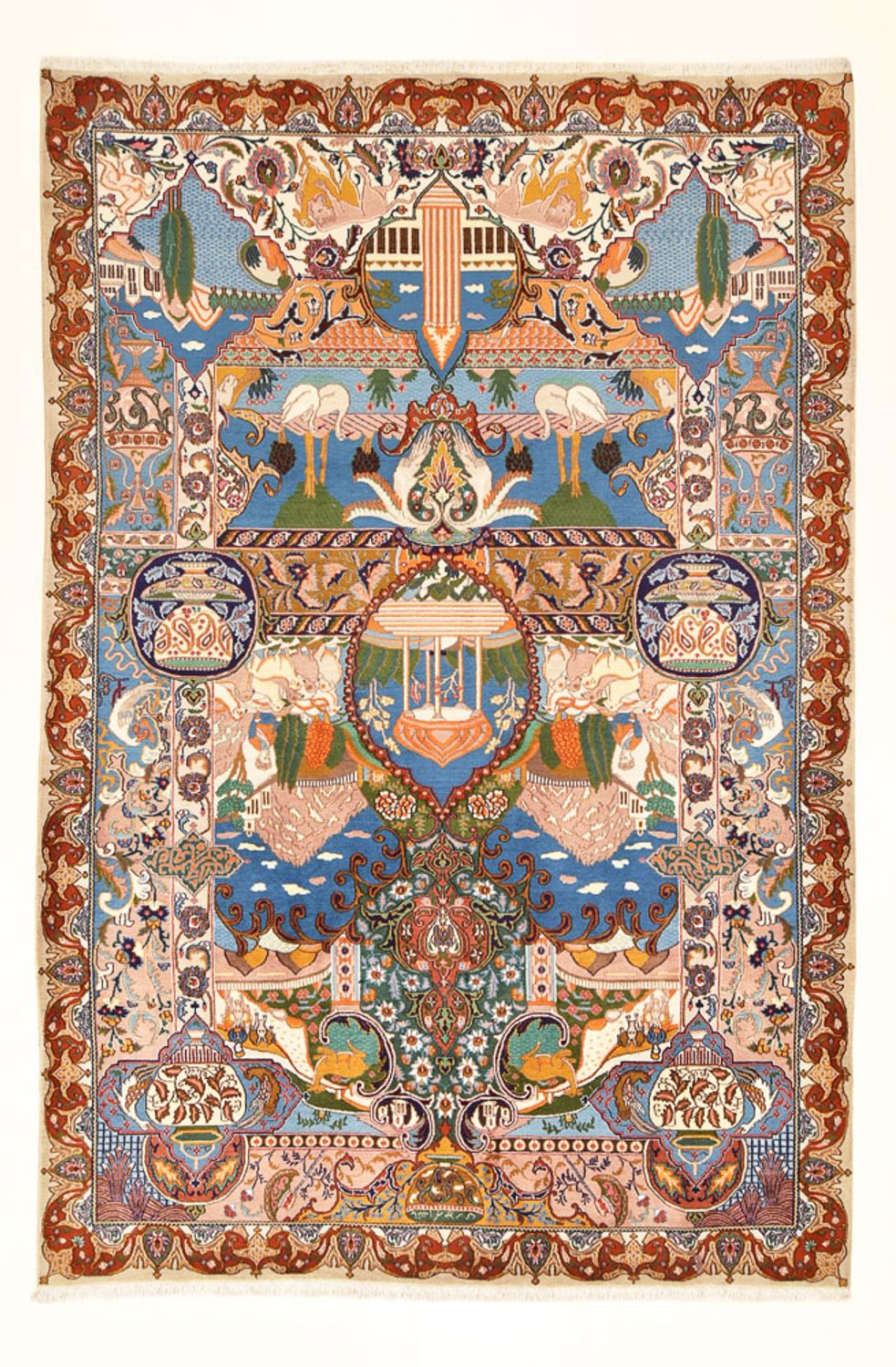 Alfombra persa - Clásica - 302 x 201 cm - multicolor