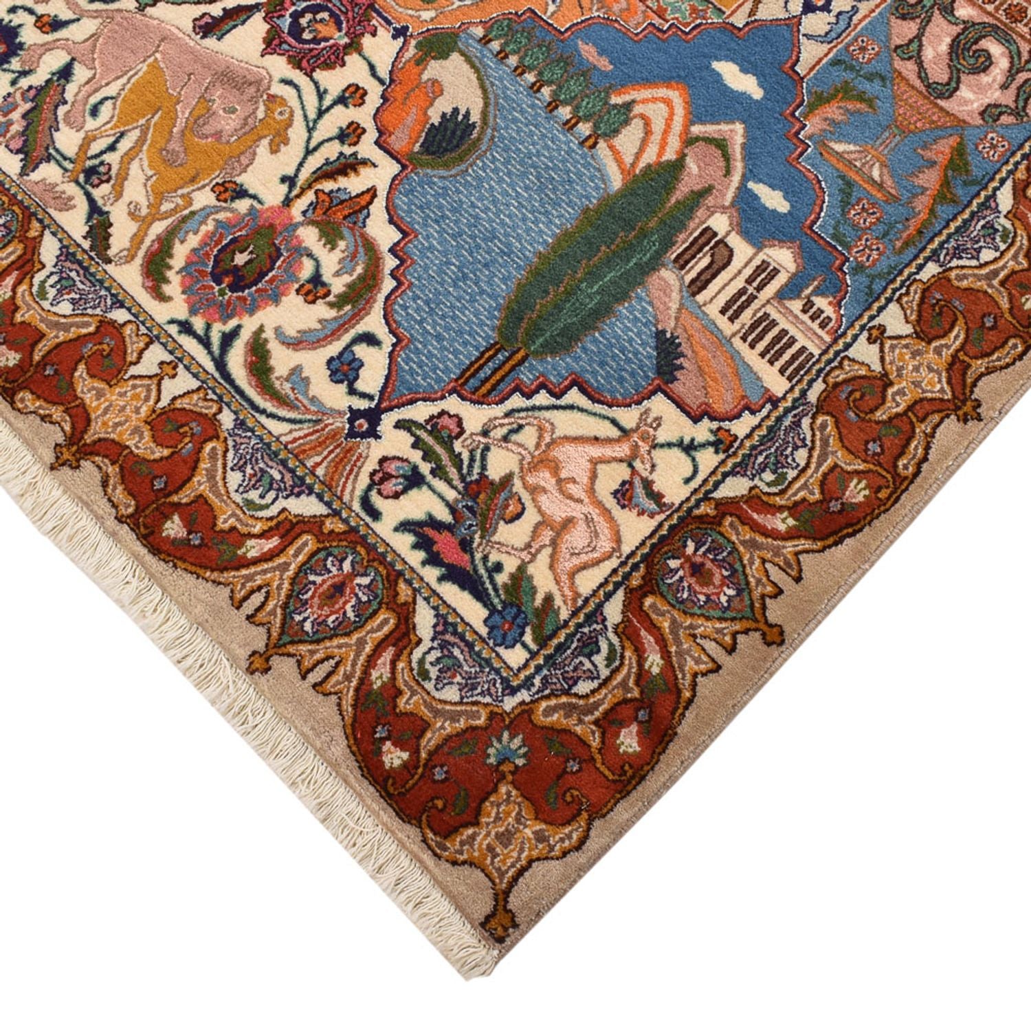 Alfombra persa - Clásica - 302 x 201 cm - multicolor