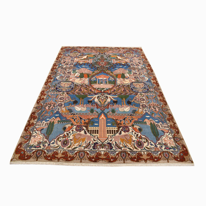 Alfombra persa - Clásica - 302 x 201 cm - multicolor