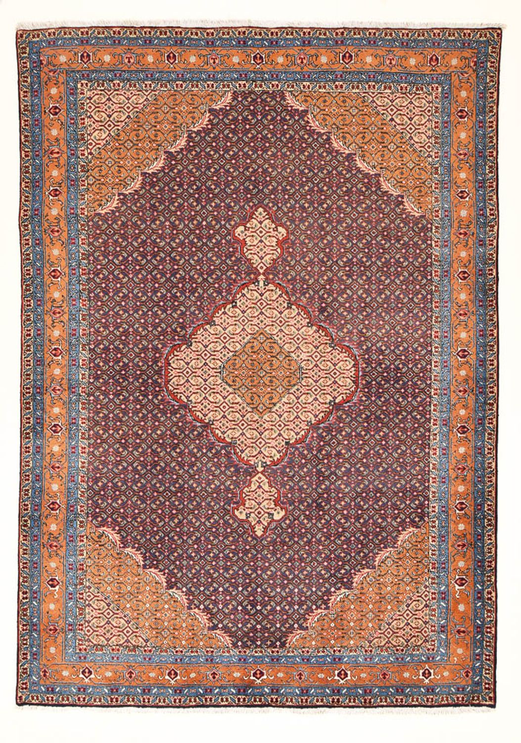 Alfombra persa - Nómada - 282 x 201 cm - óxido