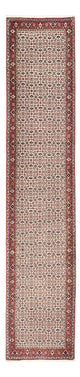 Alfombra de pasillo Alfombra persa - Bidjar - 390 x 82 cm - terracota