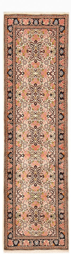 Alfombra de pasillo Alfombra persa - Bidjar - 298 x 82 cm - beige