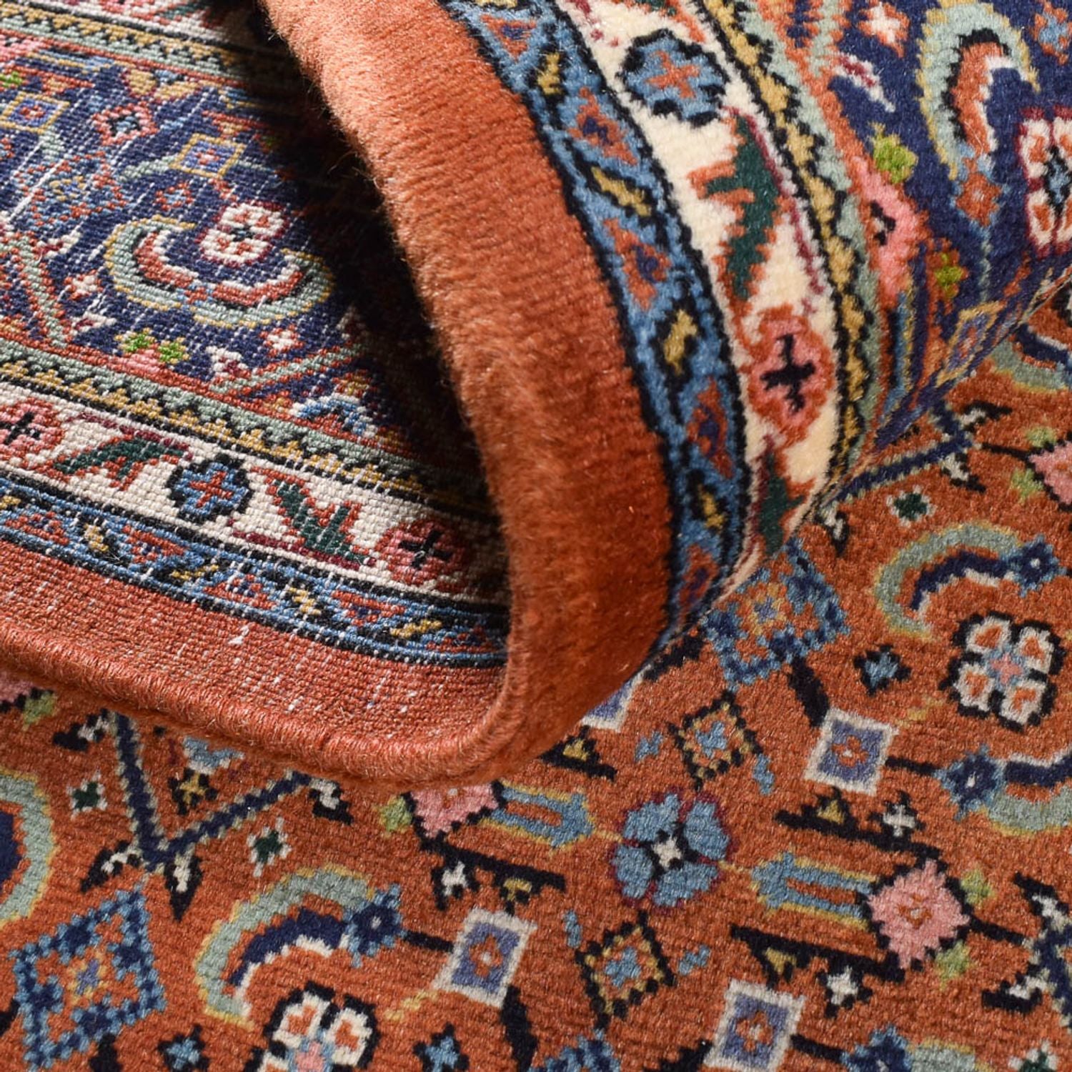 Alfombra persa - Nómada - 210 x 133 cm - marrón