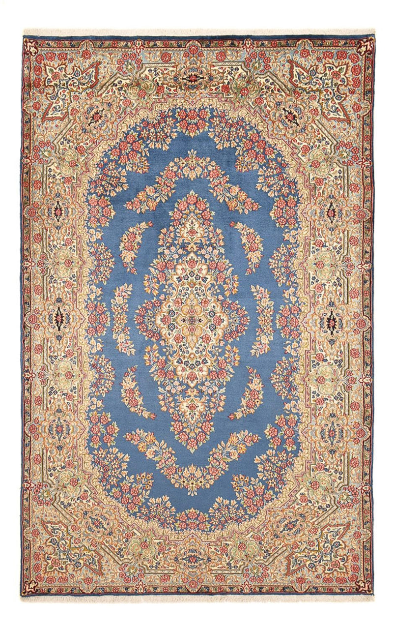 Alfombra persa - Real - 307 x 192 cm - azul oscuro