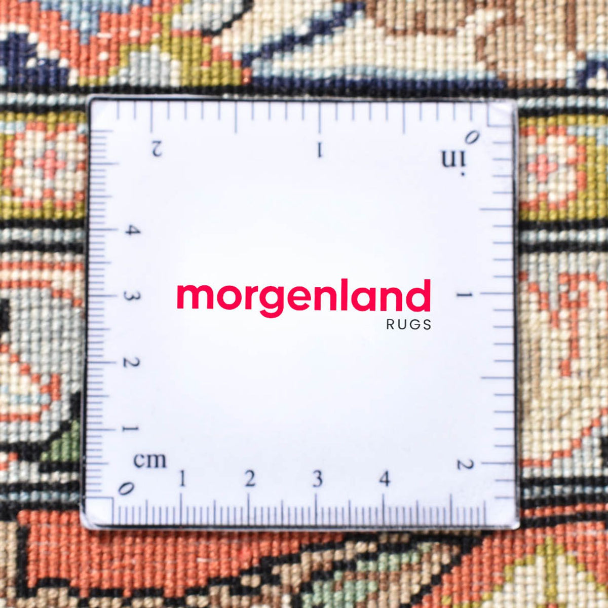 Alfombra Persa - Ghom - Royal - 194 x 137 cm - azul oscuro