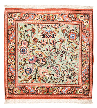 Rafsanjan Alfombra 75x77cm - Alfombra persa