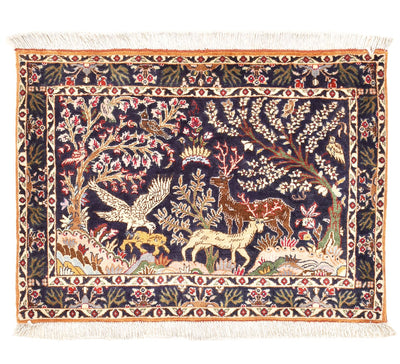 Rafsanjan Alfombra 62x80cm - Alfombra persa
