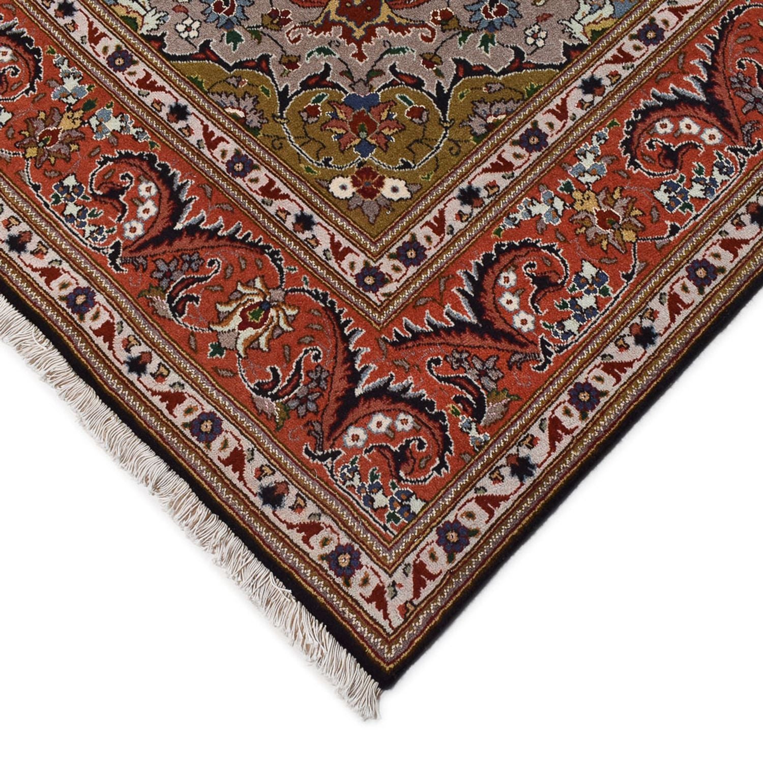 Alfombra Persa - Tabriz - Real - 305 x 203 cm - antracita