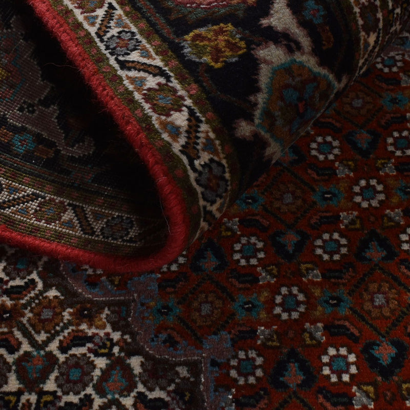 Alfombra Persa - Tabriz - Real - 198 x 151 cm - rojo claro