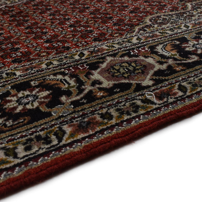 Alfombra Persa - Tabriz - Real - 202 x 154 cm - rojo oscuro