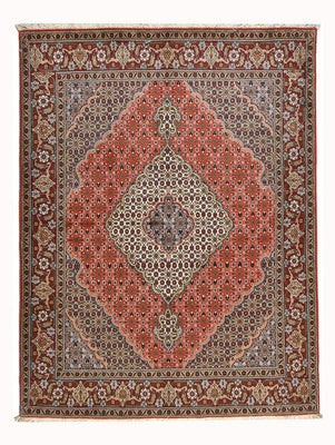 Alfombra Persa - Tabriz - Real - 205 x 153 cm - multicolor