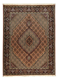 Alfombra Persa - Tabriz - Real - 202 x 150 cm - marrón claro