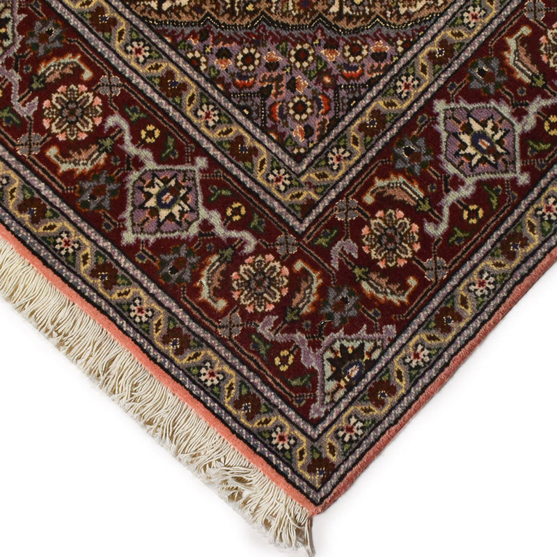 Alfombra Persa - Tabriz - Real - 202 x 150 cm - marrón claro