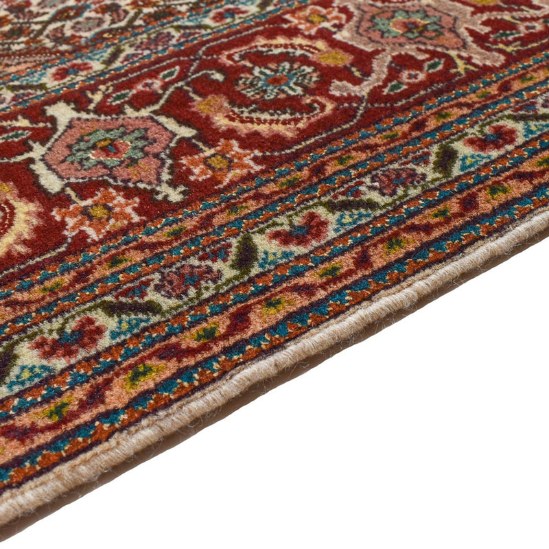 Alfombra Persa - Tabriz - Real - 198 x 156 cm - marrón oscuro