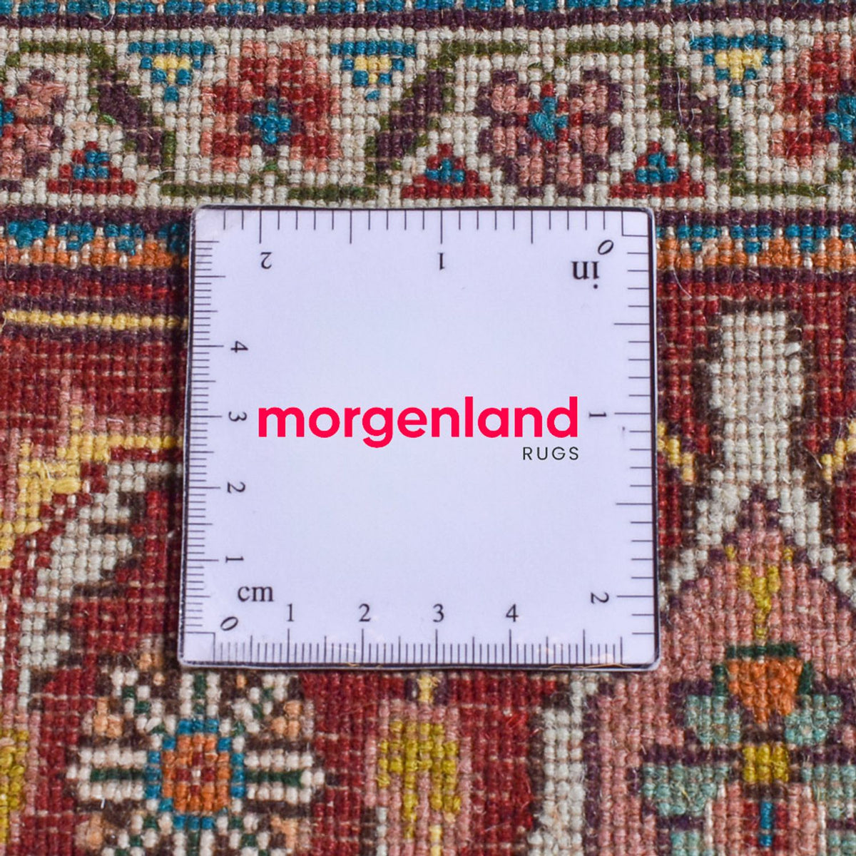 Alfombra Persa - Tabriz - Real - 198 x 156 cm - marrón oscuro