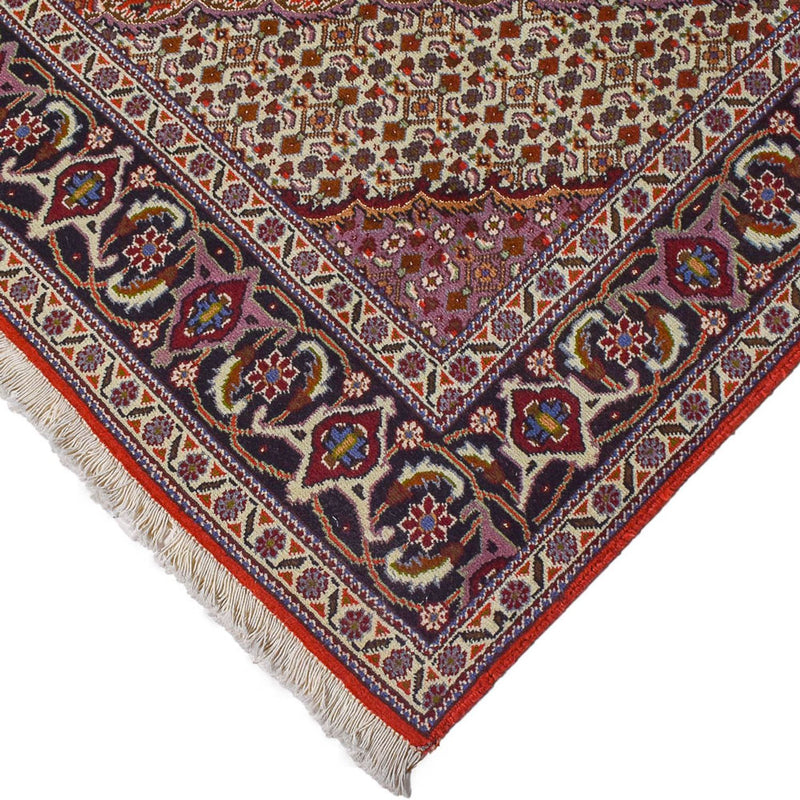 Alfombra Persa - Tabriz - Real - 201 x 151 cm - rojo