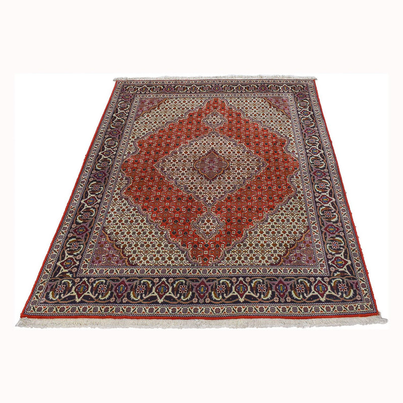 Alfombra Persa - Tabriz - Real - 201 x 151 cm - rojo