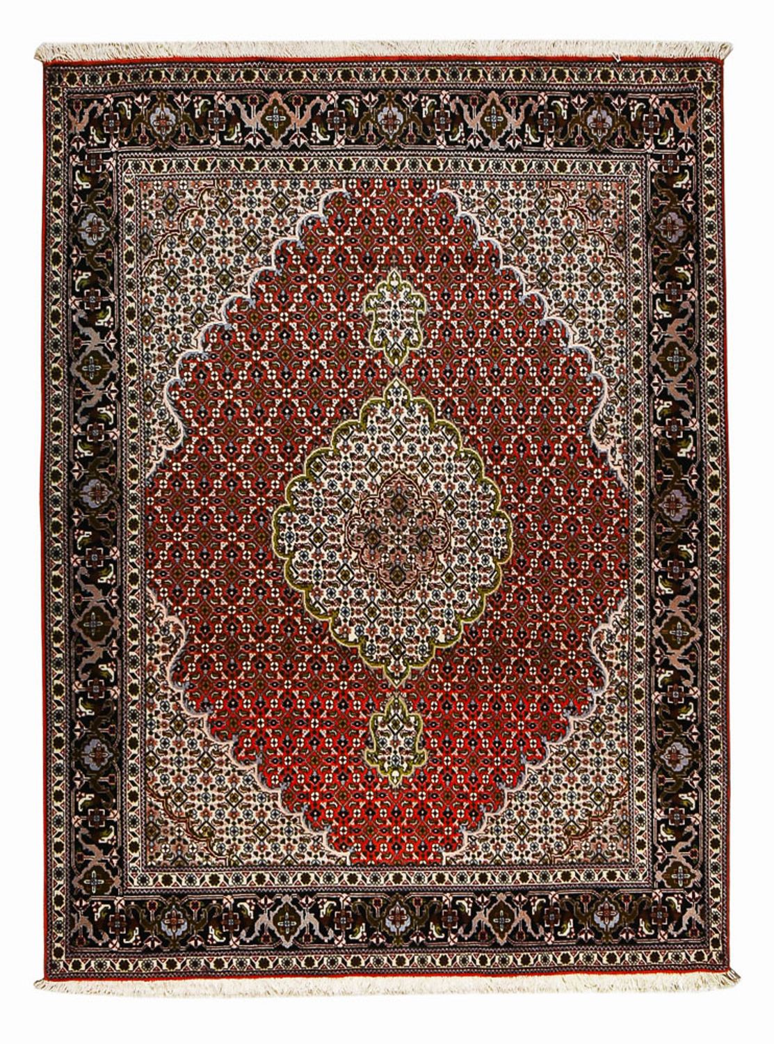 Alfombra Persa - Tabriz - Real - 200 x 148 cm - rojo