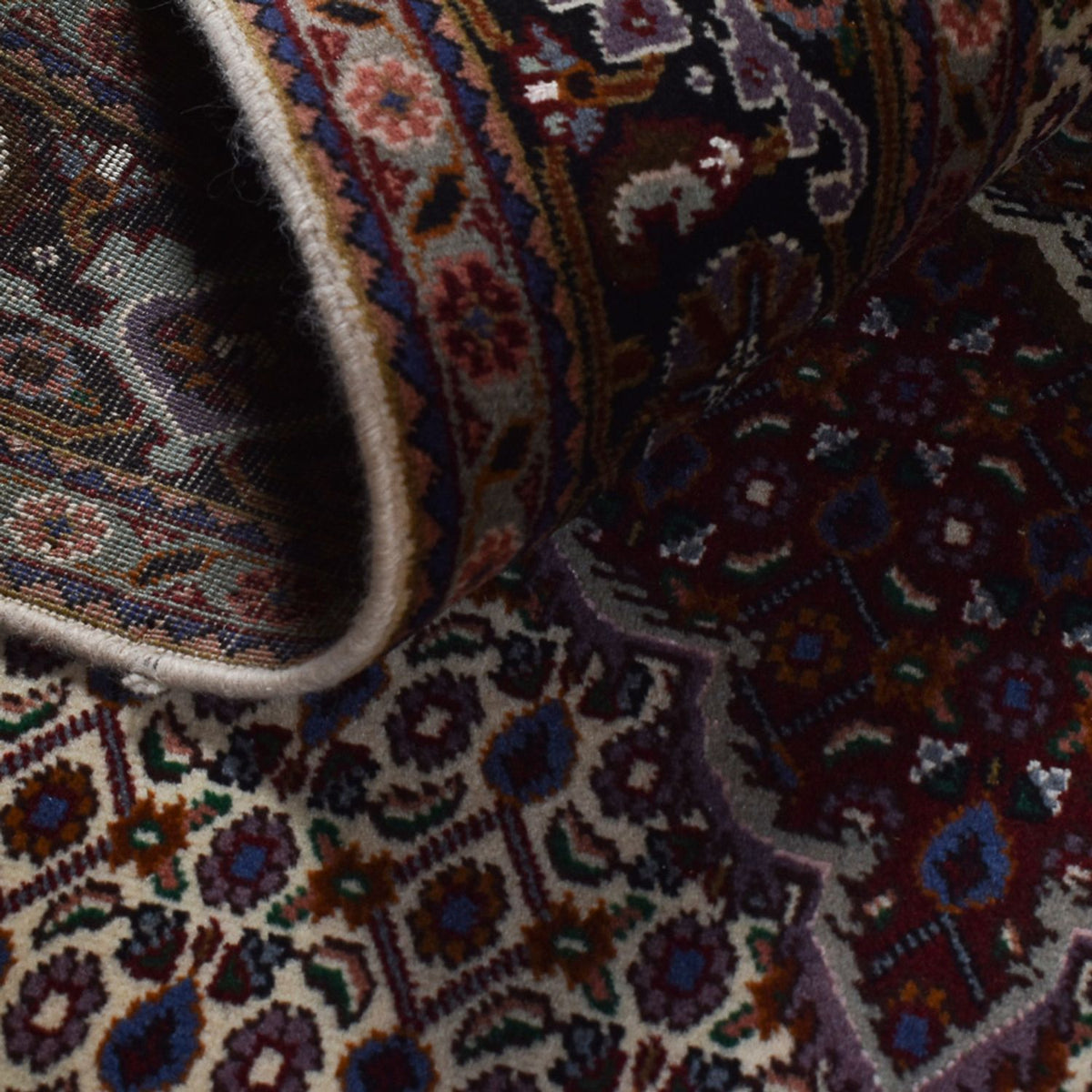 Alfombra Persa - Tabriz - Real - 202 x 152 cm - crema