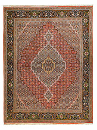 Alfombra Persa - Tabriz - Real - 200 x 153 cm - óxido