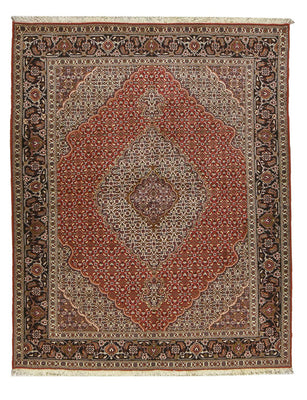 Alfombra Persa - Tabriz - Real - 204 x 156 cm - rojo