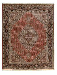 Alfombra Persa - Tabriz - Real - 204 x 156 cm - rojo