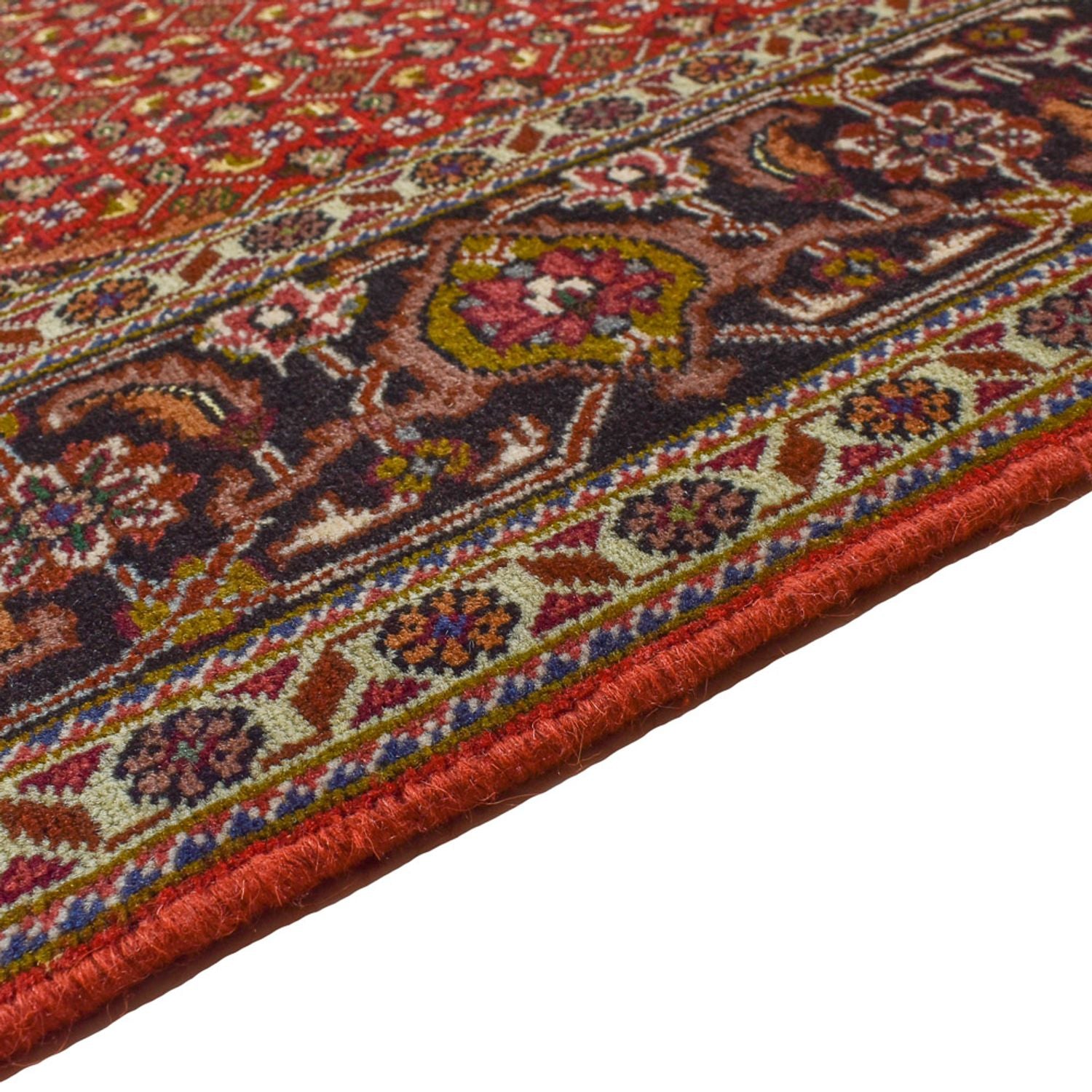 Alfombra Persa - Tabriz - Real - 204 x 156 cm - rojo