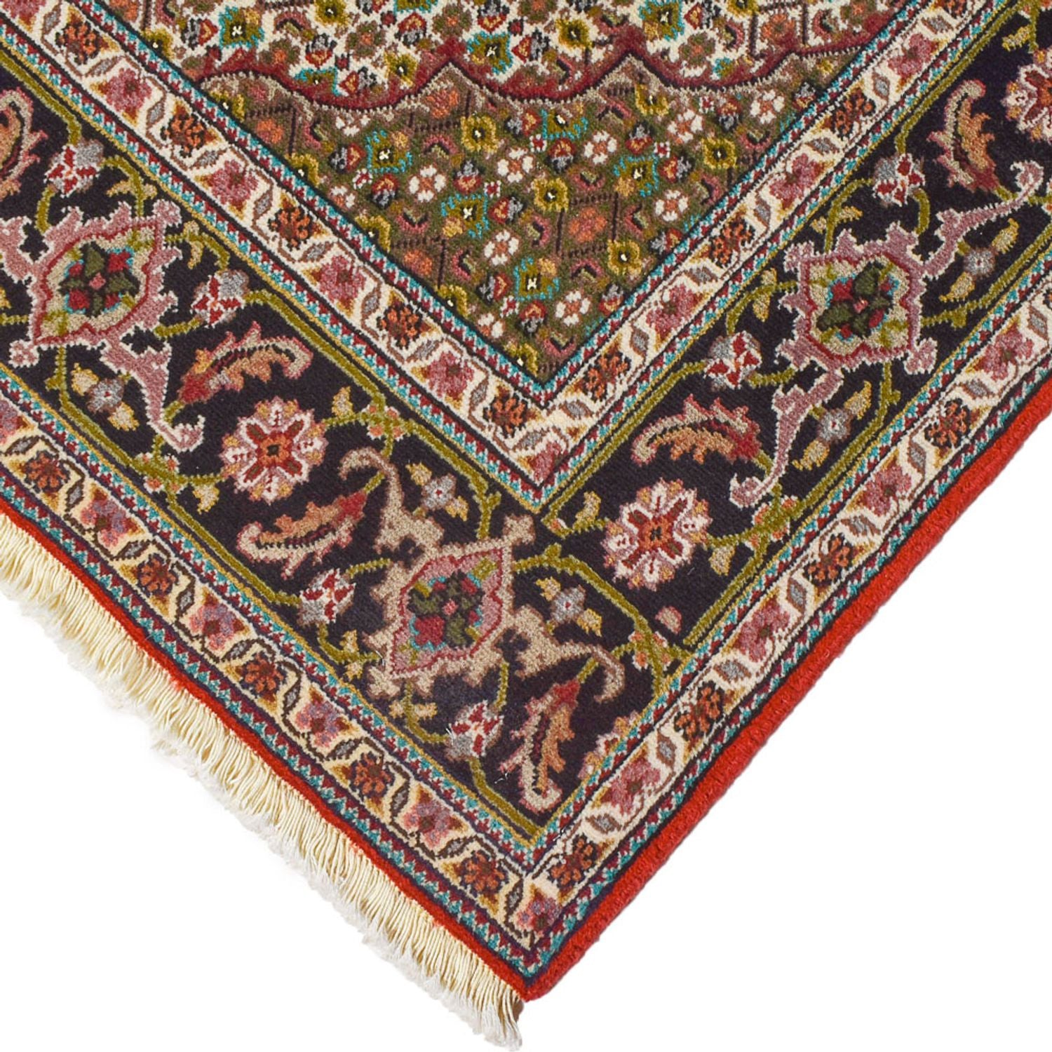 Alfombra Persa - Tabriz - Real - 205 x 150 cm - rojo