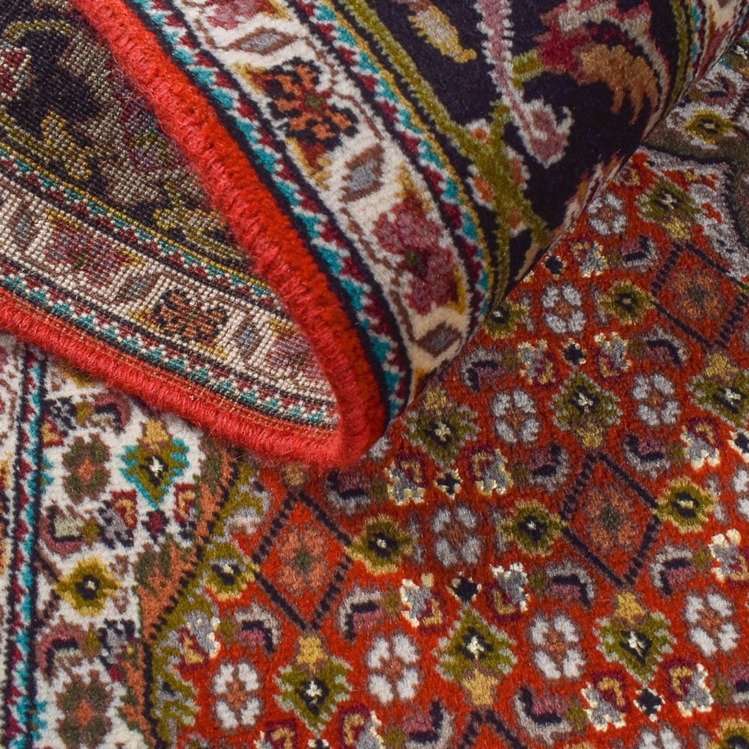 Alfombra Persa - Tabriz - Real - 205 x 150 cm - rojo