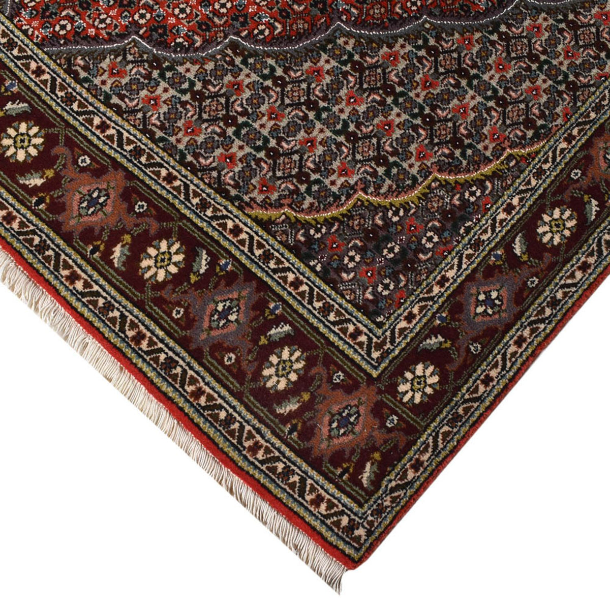 Alfombra Persa - Tabriz - Real - 195 x 147 cm - multicolor