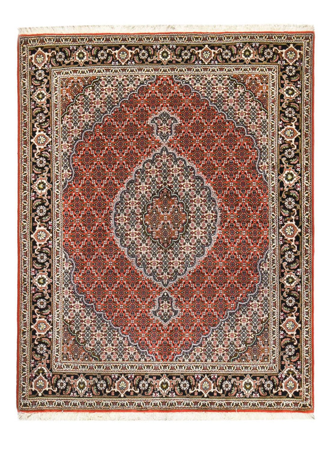 Alfombra Persa - Tabriz - Real - 198 x 154 cm - multicolor