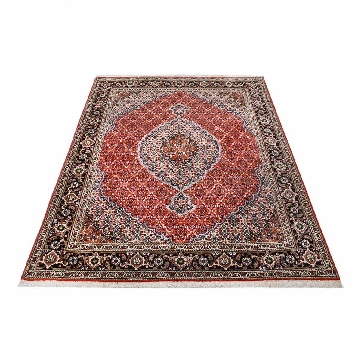 Alfombra Persa - Tabriz - Real - 198 x 154 cm - multicolor