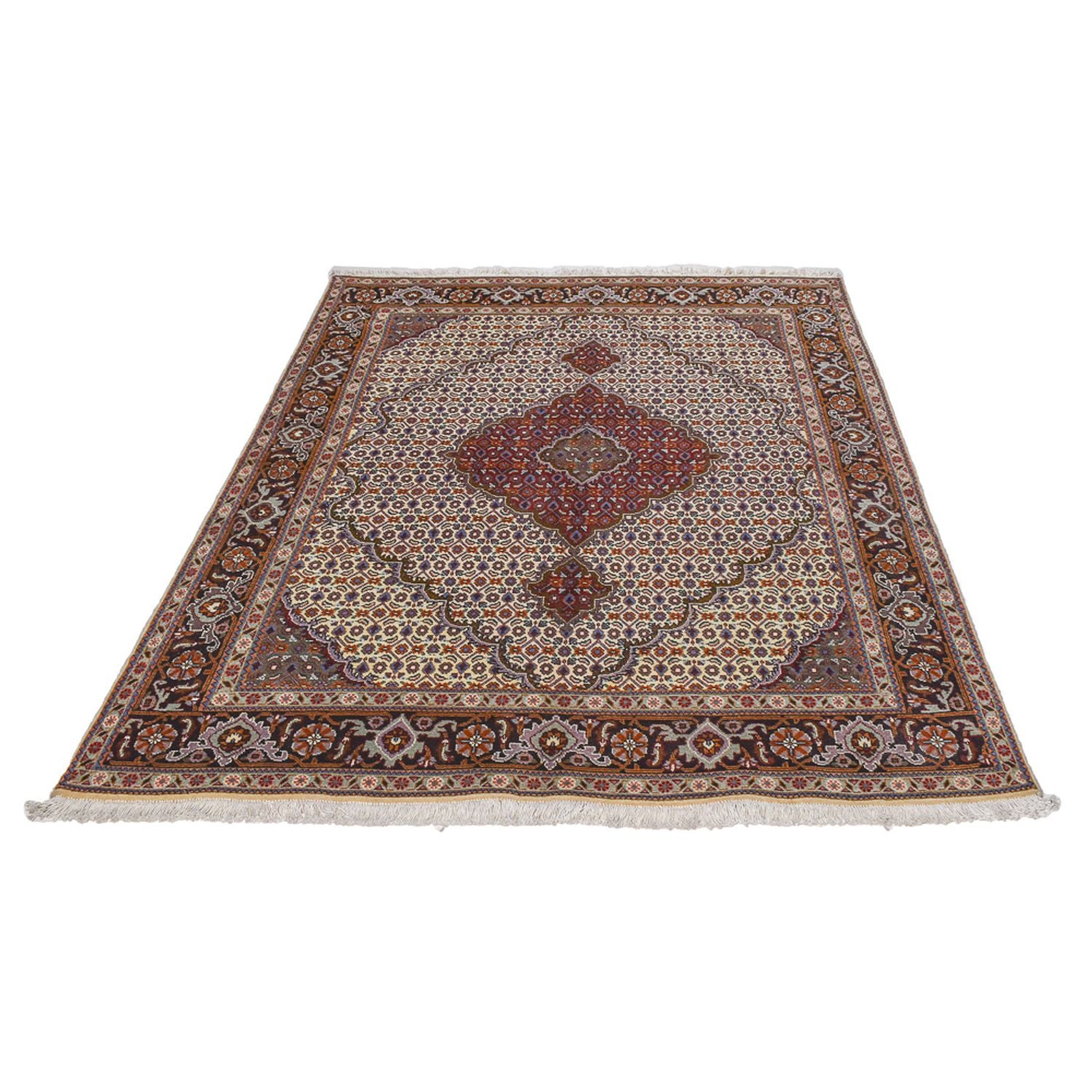 Alfombra Persa - Tabriz - Real - 202 x 152 cm - arena