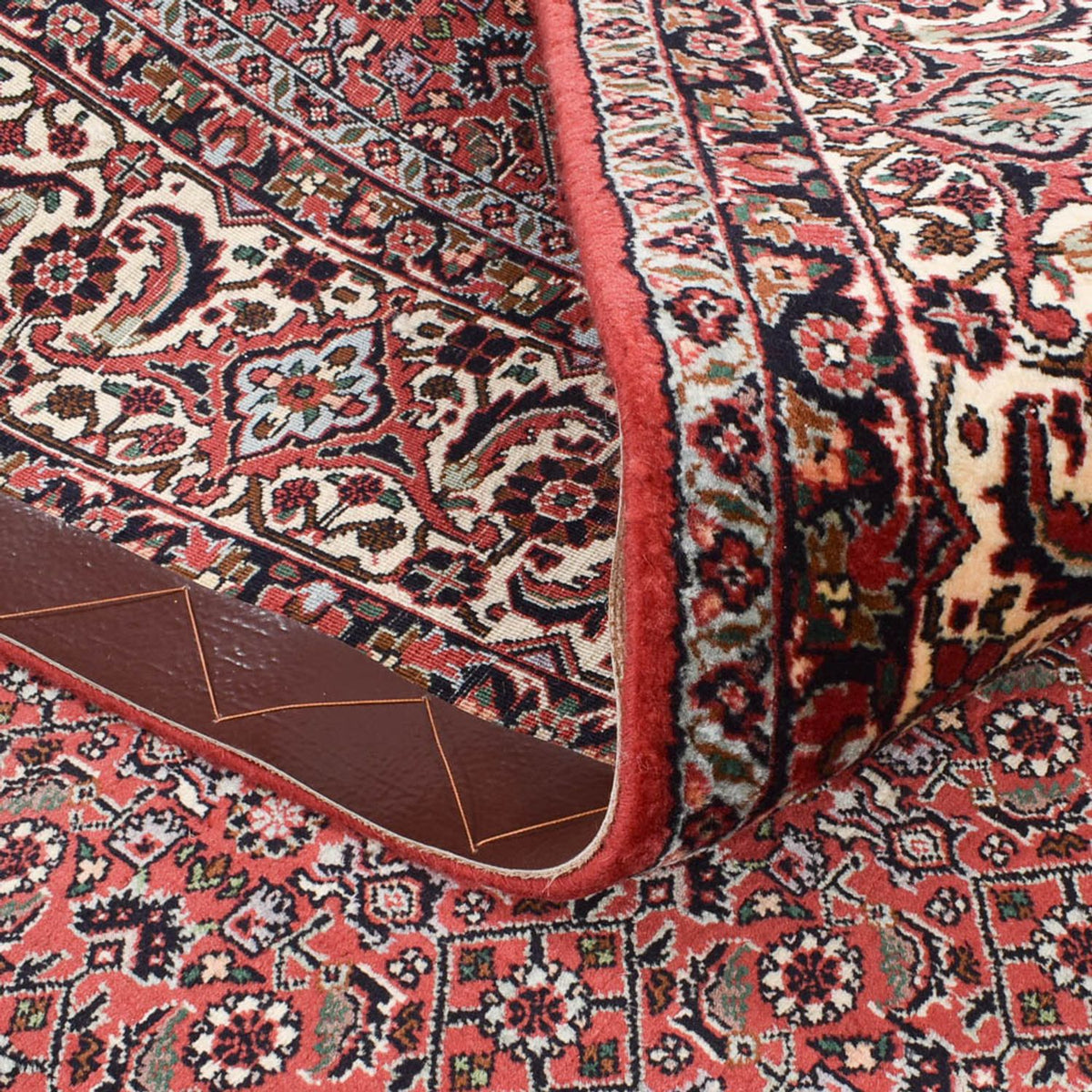 Alfombra persa - Bidjar forma especial  - 387 x 211 cm - óxido