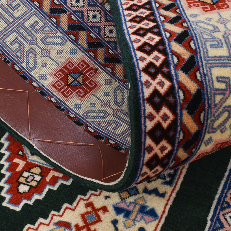 Alfombra de pasillo Alfombra Persa - Tabriz - Prima - 372 x 74 cm - azul oscuro