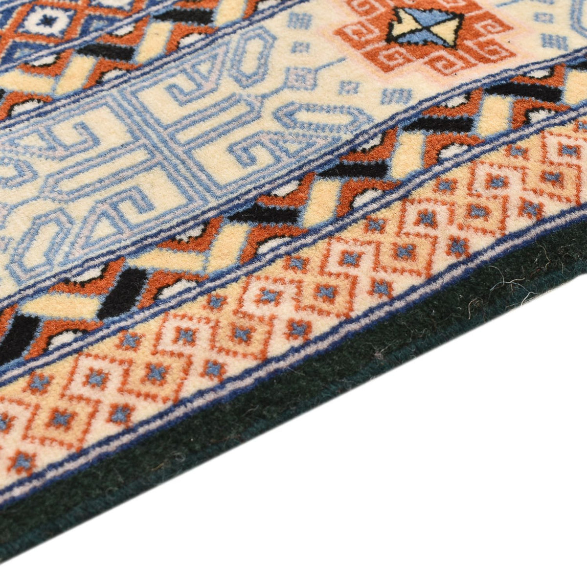 Alfombra de pasillo Alfombra Persa - Tabriz - Real - 182 x 77 cm - azul oscuro