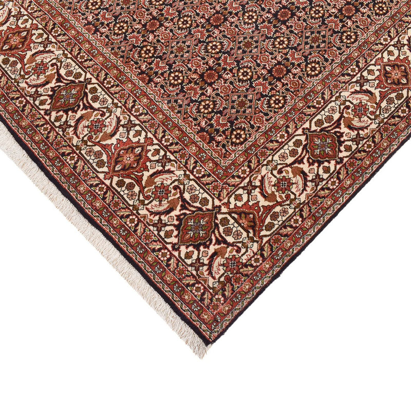 Alfombra de pasillo Alfombra persa - Bidjar - 395 x 203 cm - óxido